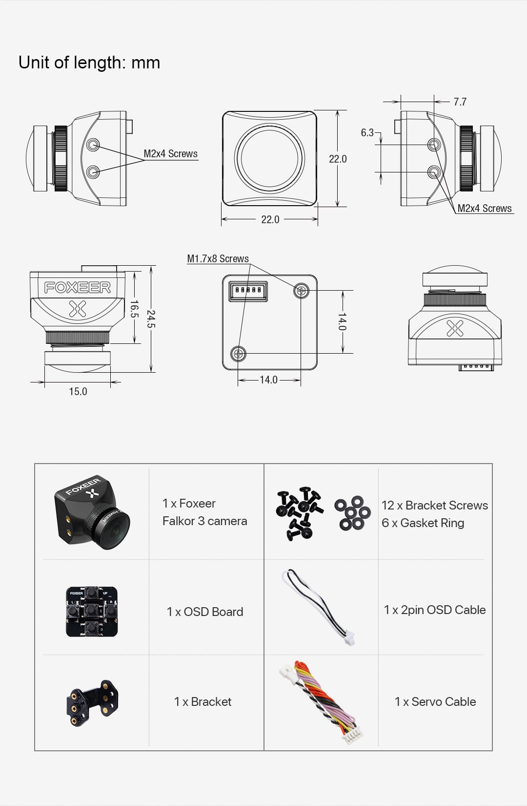 تصویر دوربین Foxeer Falkor 3 Mini