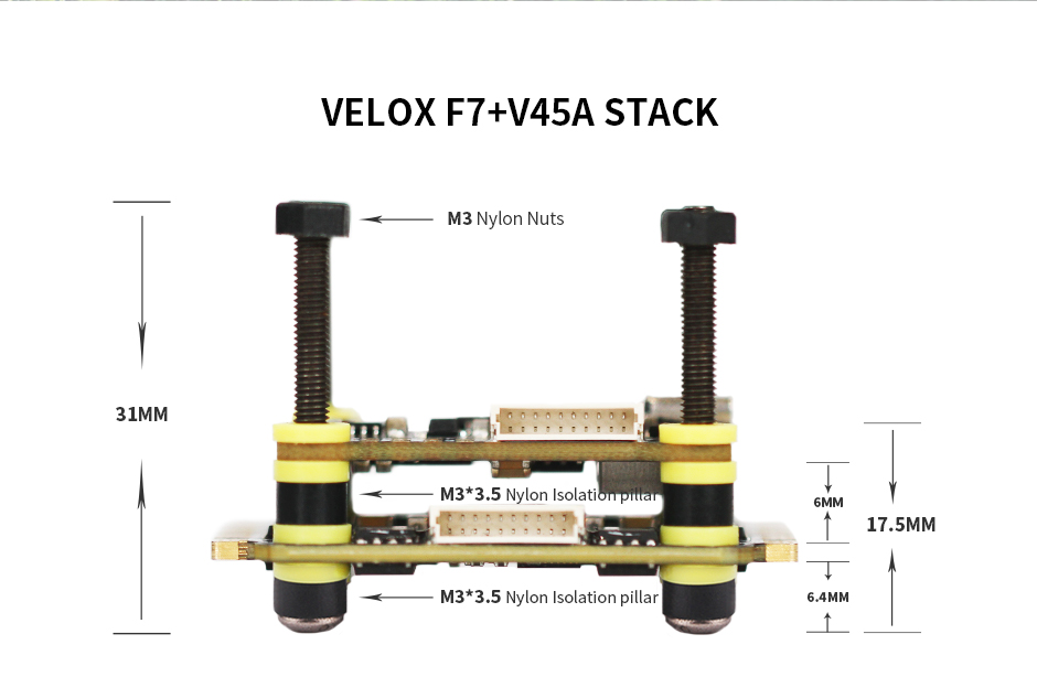 تصویر VELOX F7+ V45A stack