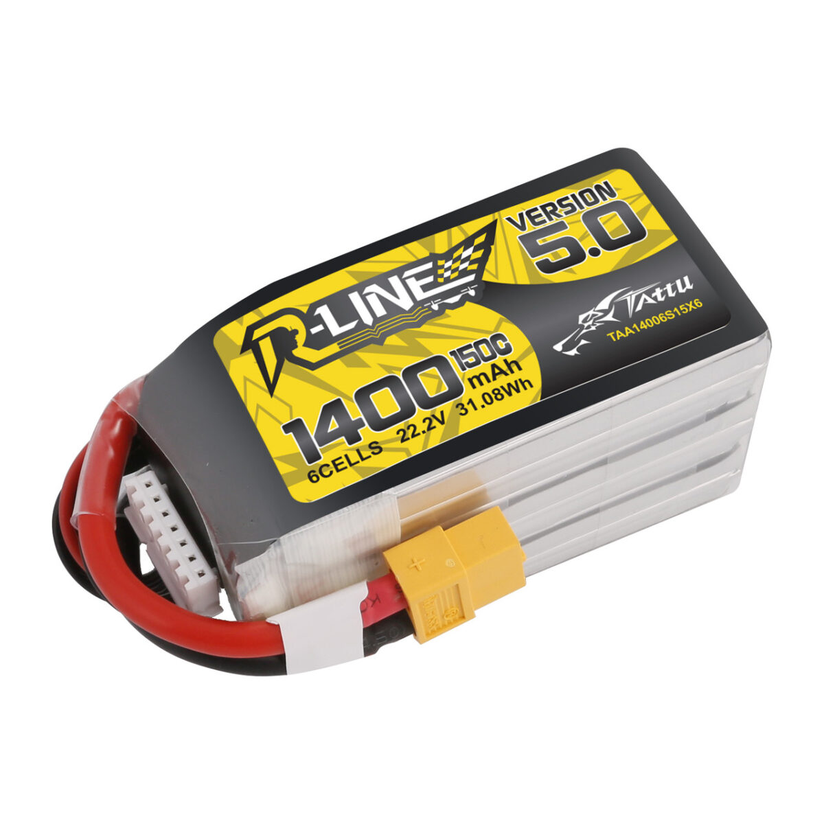 باتری Tattu R-Line Version 5.0 1400mAh 22.2V 150C 6S