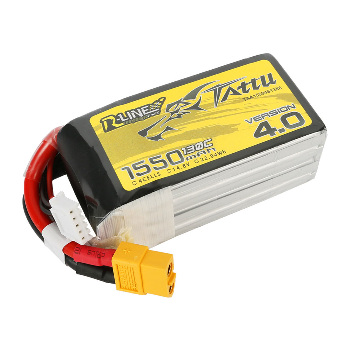 باتری Tattu R-Line Version 4.0 1550mAh 14.8V 130C 4S