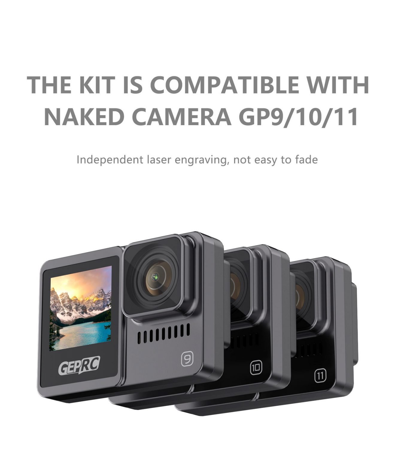 GEPRC Naked Camera GP9/GP10/GP11/GP12 Kits